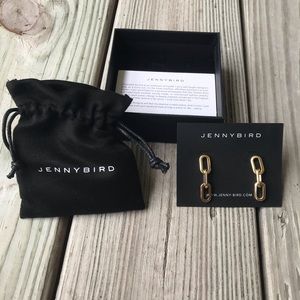 JennyBird Robbie Link earrings in gold